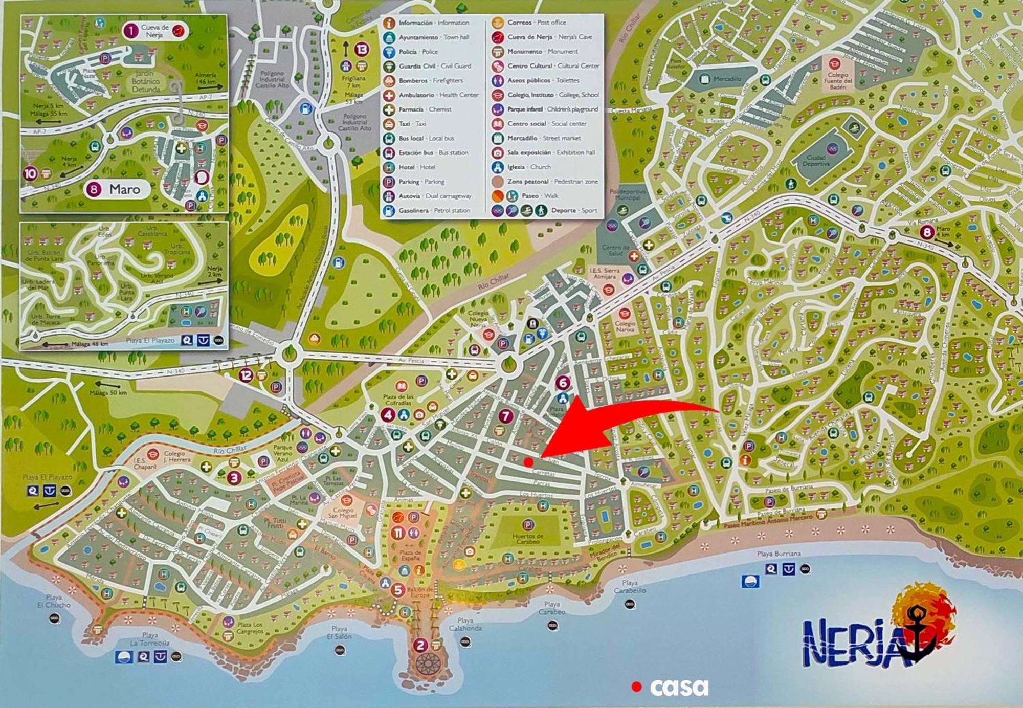 Nerja Apartamento Centro Luaran gambar